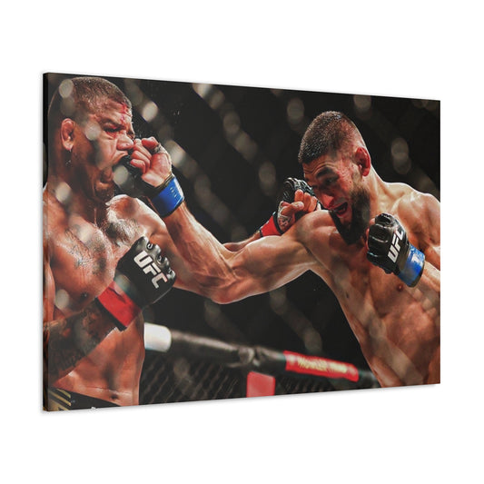 Burns vs Chimaev - Gallery Canvas